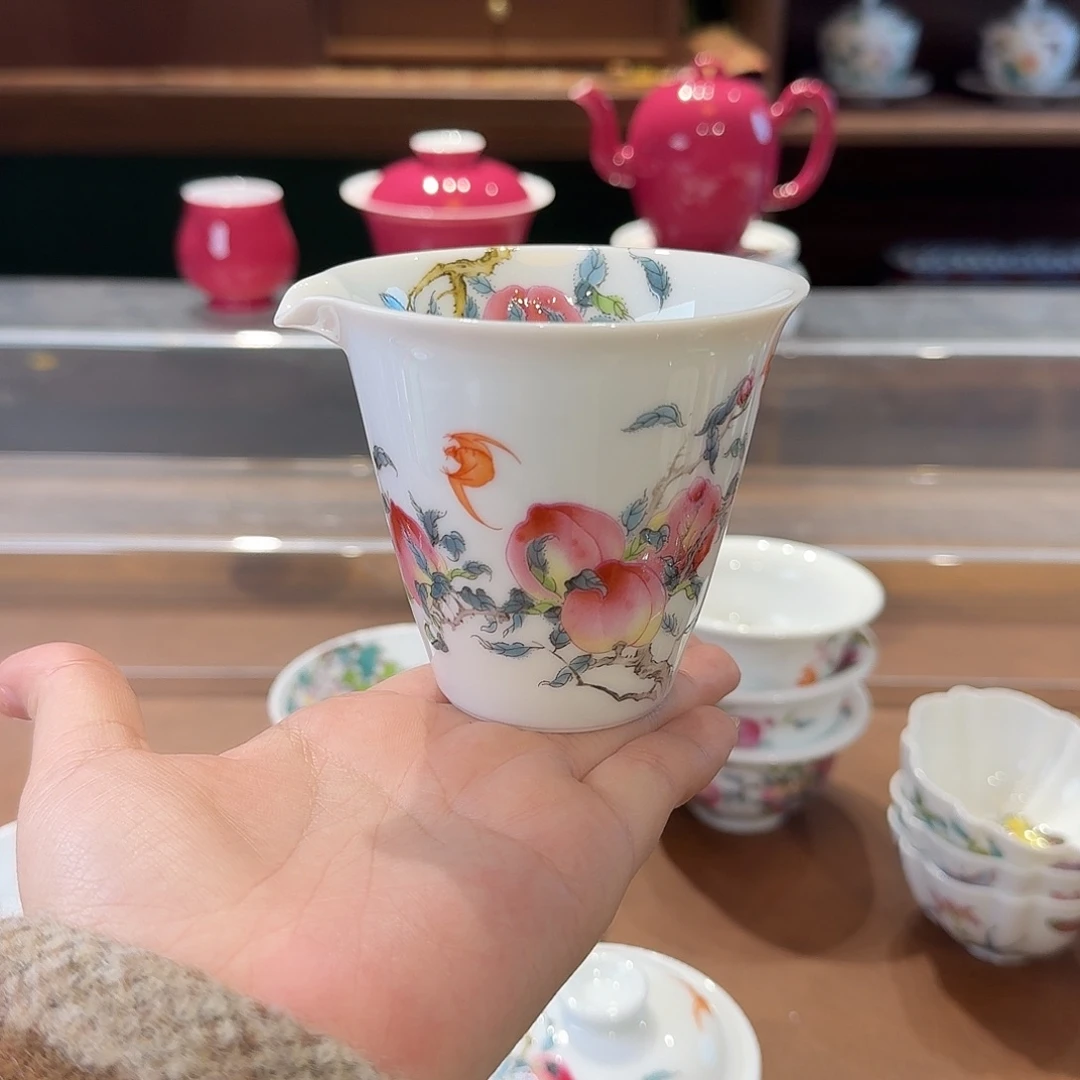 珐琅彩主人杯茶具系列