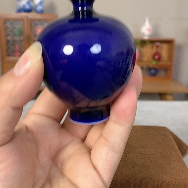 摆件景德镇瓷器展开幕