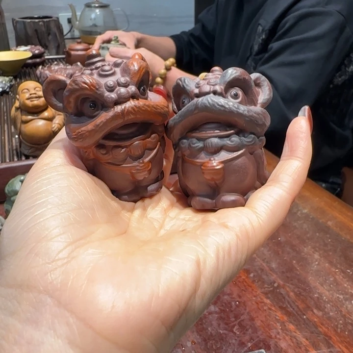 厉***练紫砂茶宠宜兴紫砂精品茶宠