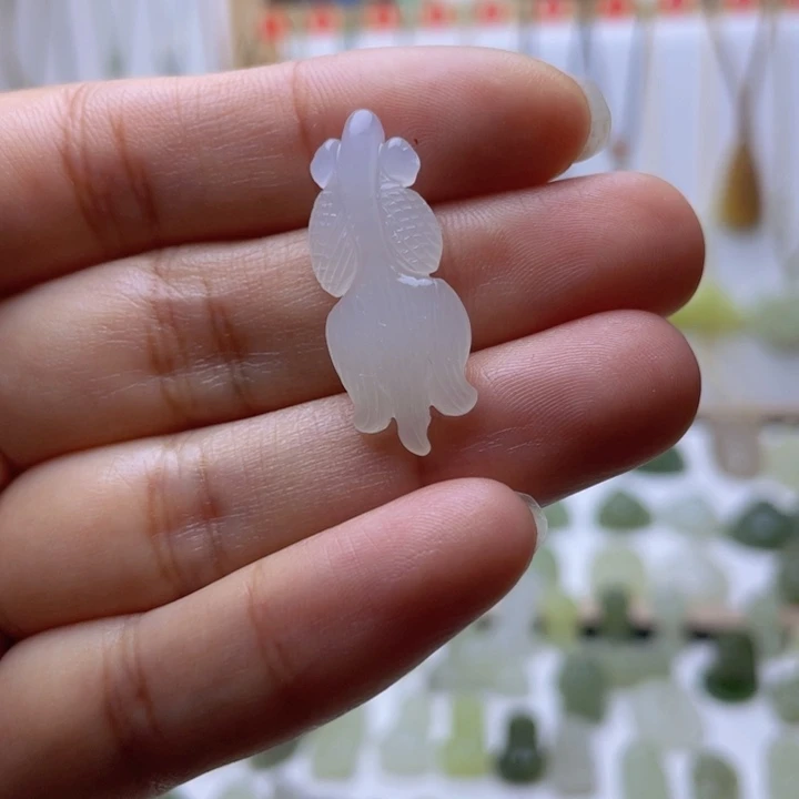 和田玉未镶嵌吊坠(不含链)