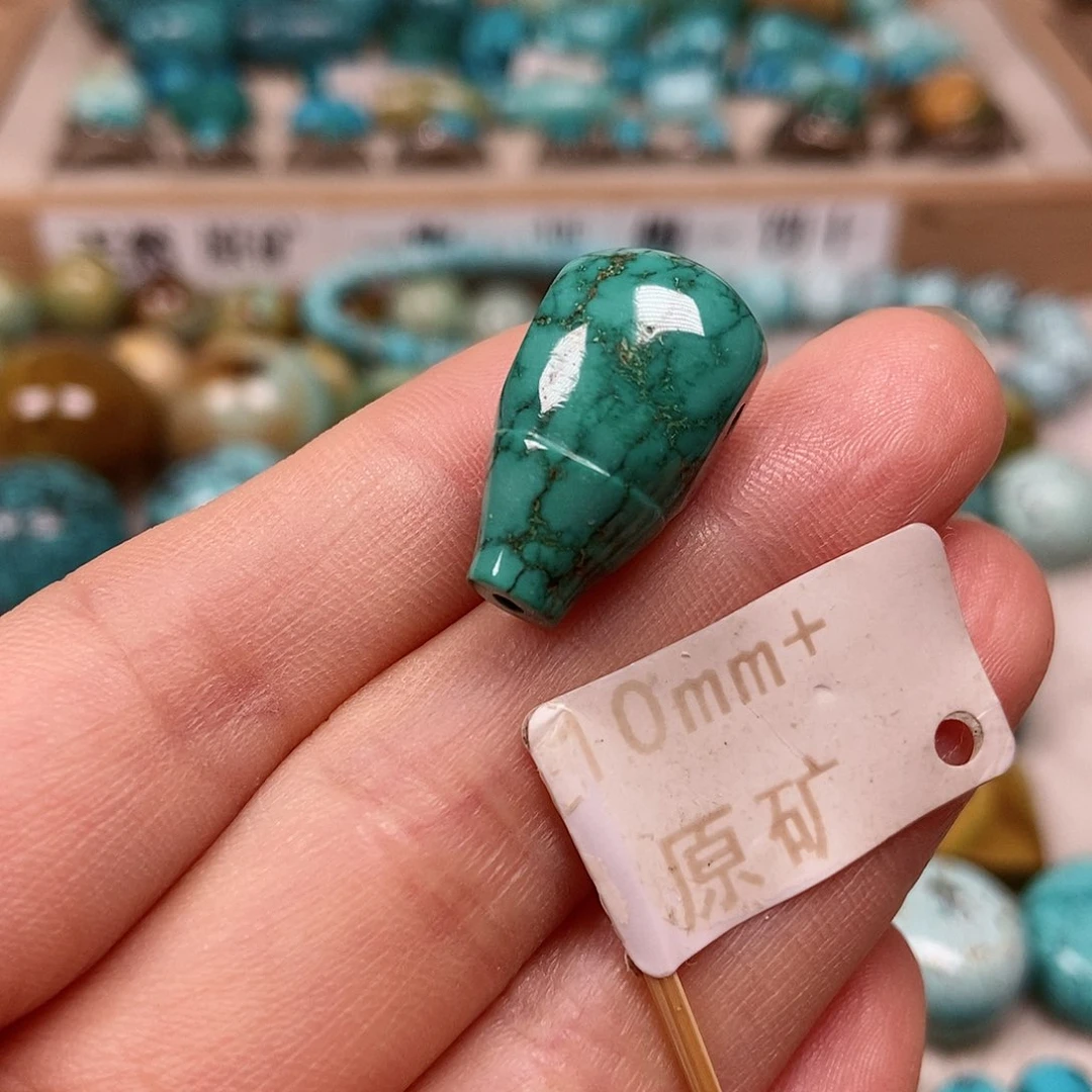 未镶嵌绿松石珠宝半成品