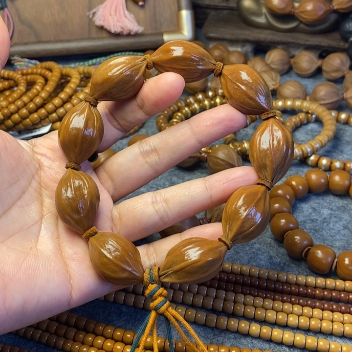 橄榄核吊坠1.8+稀缺百年老树爆红梅林大榄四花精品