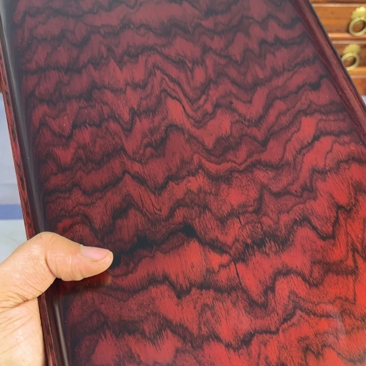 木红酸枝独板托盘