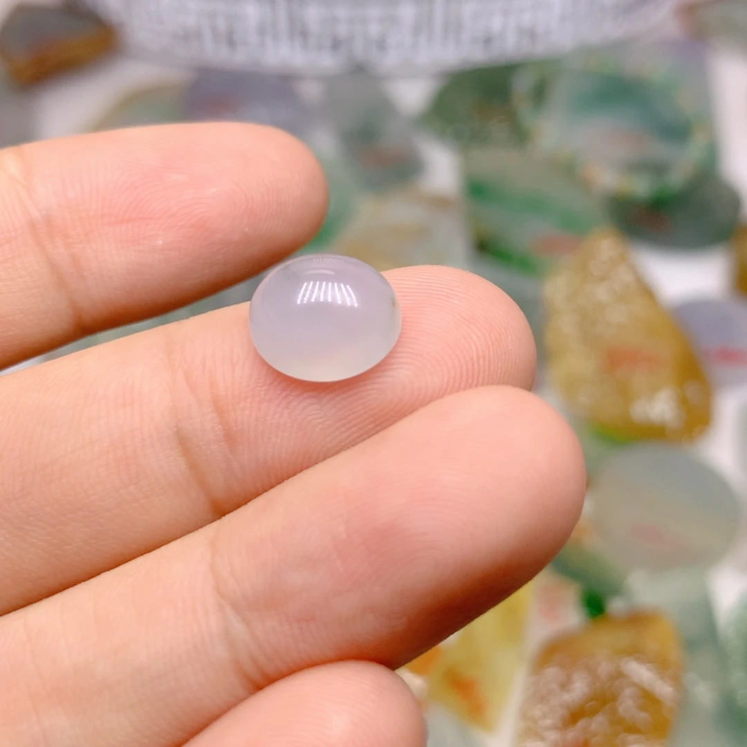 定制翡翠未镶嵌天然翡翠定制
