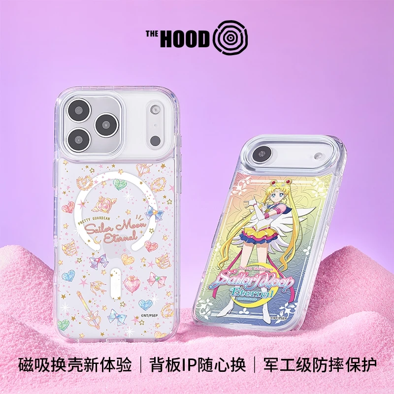 thehood适用苹果iPhone171615promaxair美少女战士磁吸防摔手机壳