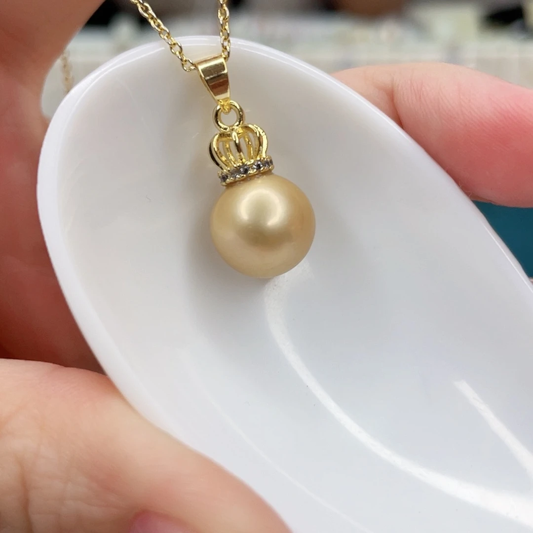 淡水珍珠未镶嵌吊坠(赠链)