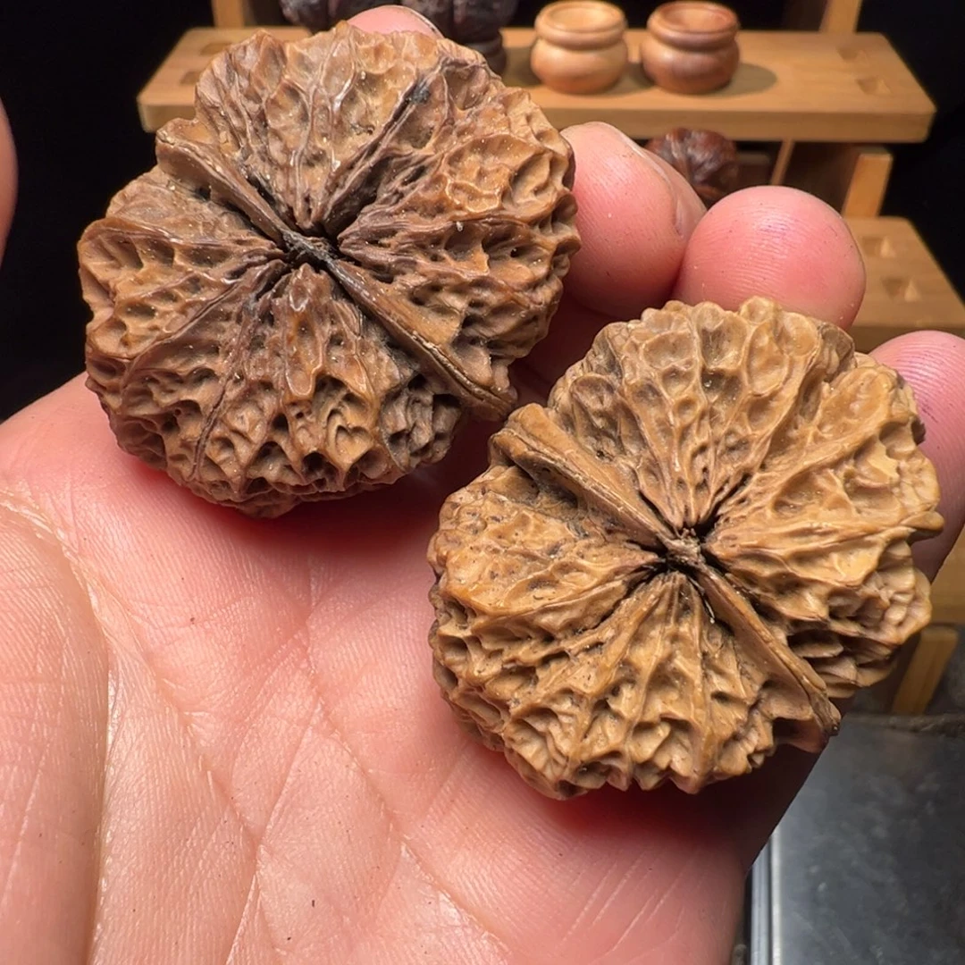 吊坠文玩核桃龙纹古蟾44mm