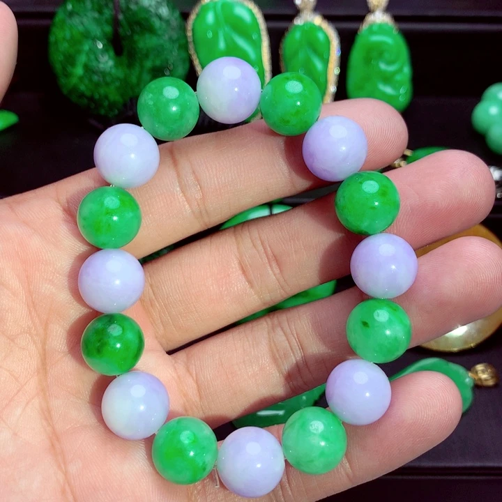 翡翠未镶嵌手串手串