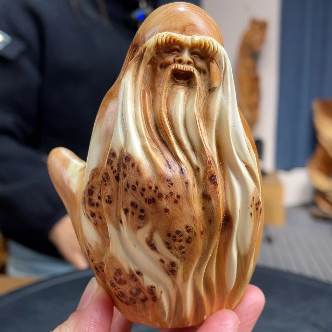 柏木（崖柏）手把件