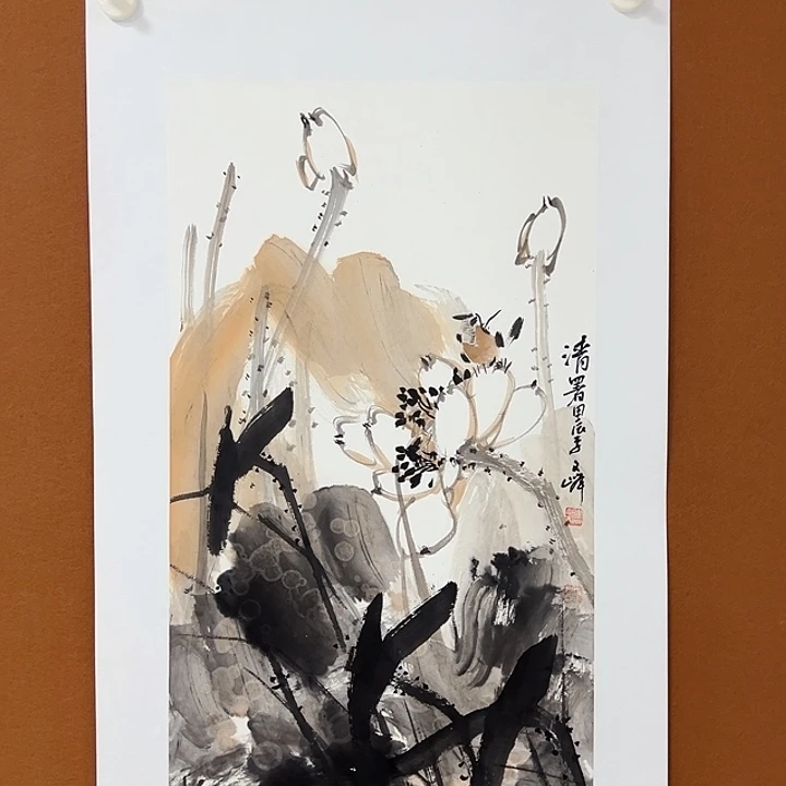 国画李文峰的画作