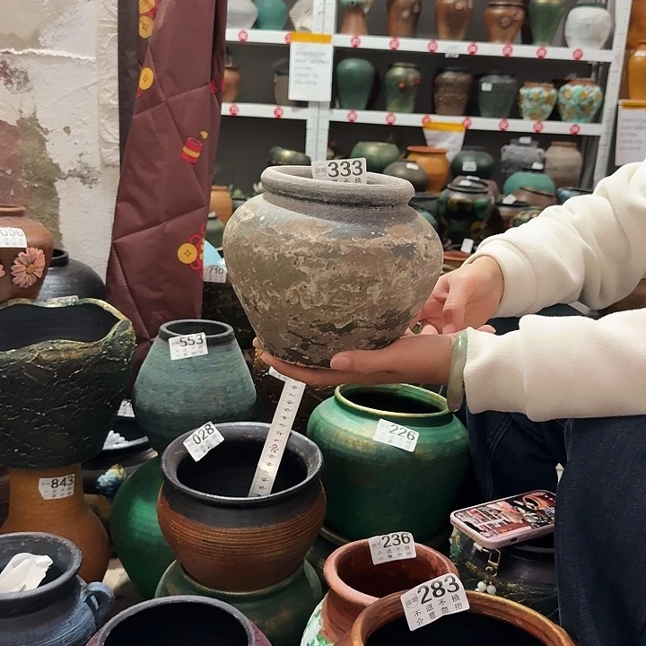 彩绘333高度16口径12