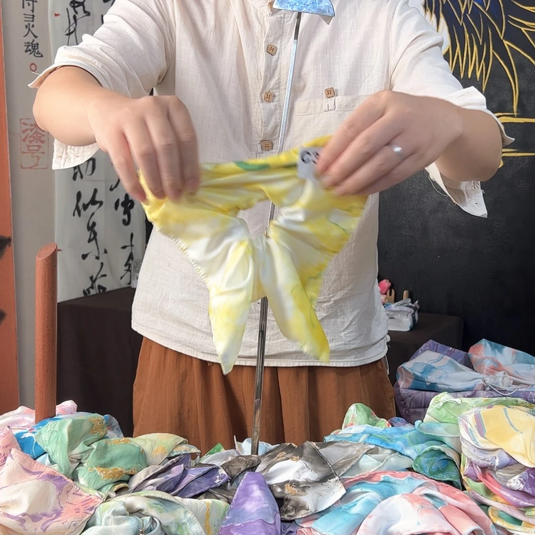 青*凉309天然大漆发圈成品