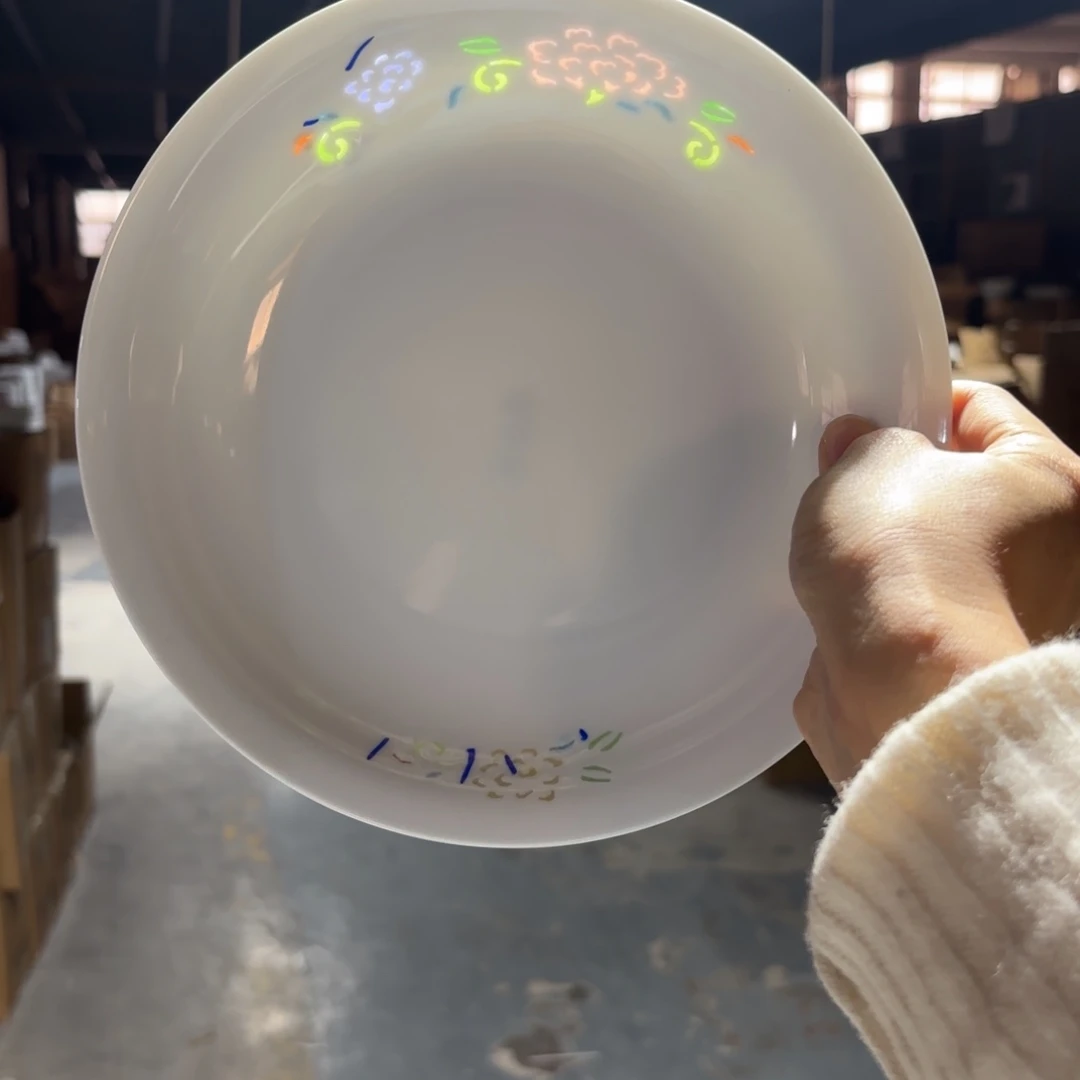 玉瓷景德镇陶瓷两只微瑕