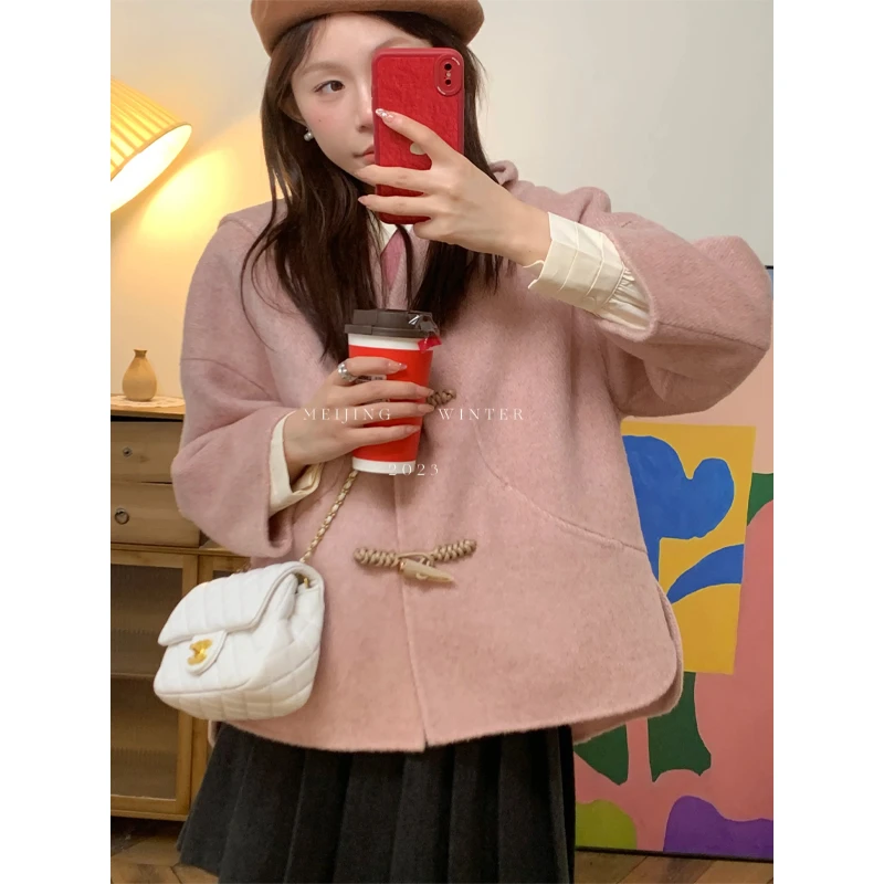 美静双色秋冬大衣XMZH2207（清）