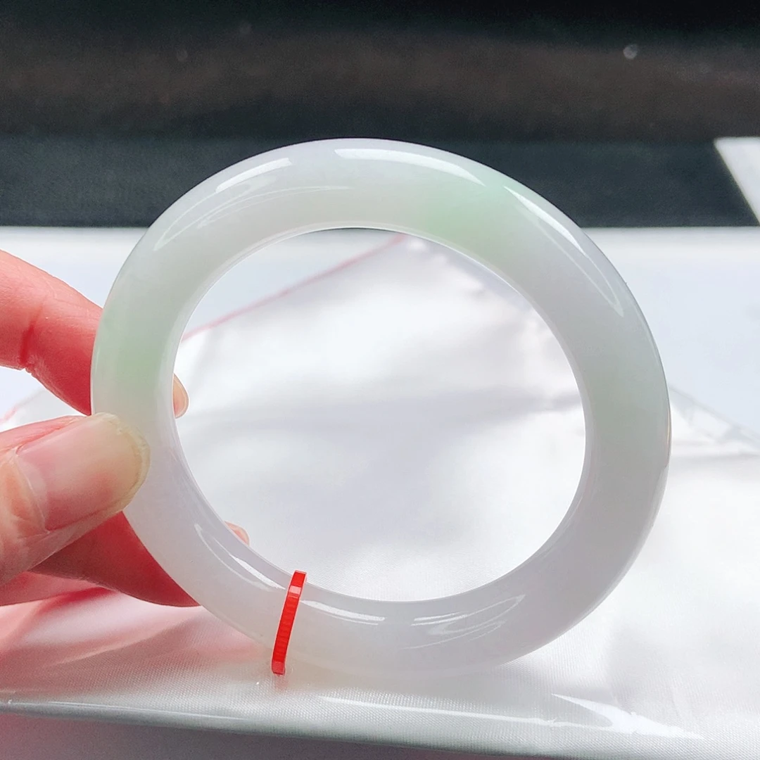 未镶嵌手镯翡翠54圆条