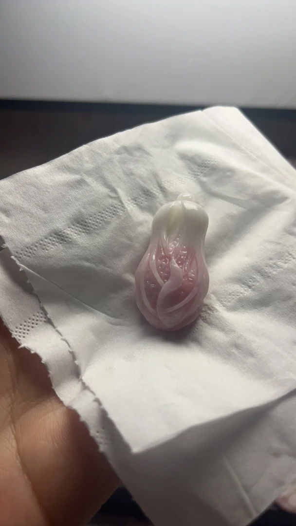 定制款独山玉芙蓉粉白菜吊坠
