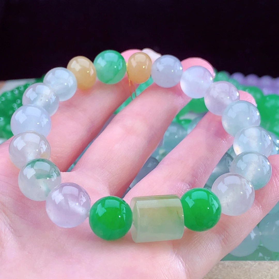 未镶嵌手链翡翠天然翡翠