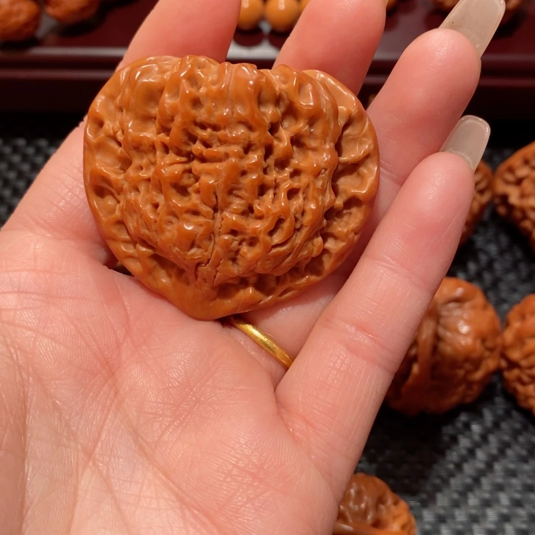 文玩核桃把件?****?桃心