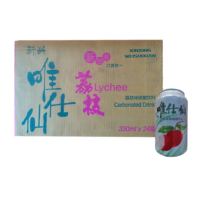 【24罐】新兴唯仕仙荔枝330ml*24罐