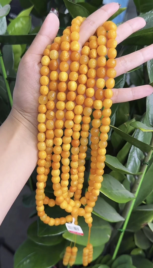 【齐福珠宝】XQ0723/±9mm馆藏级海漂籽随型长串（多样性发其一））