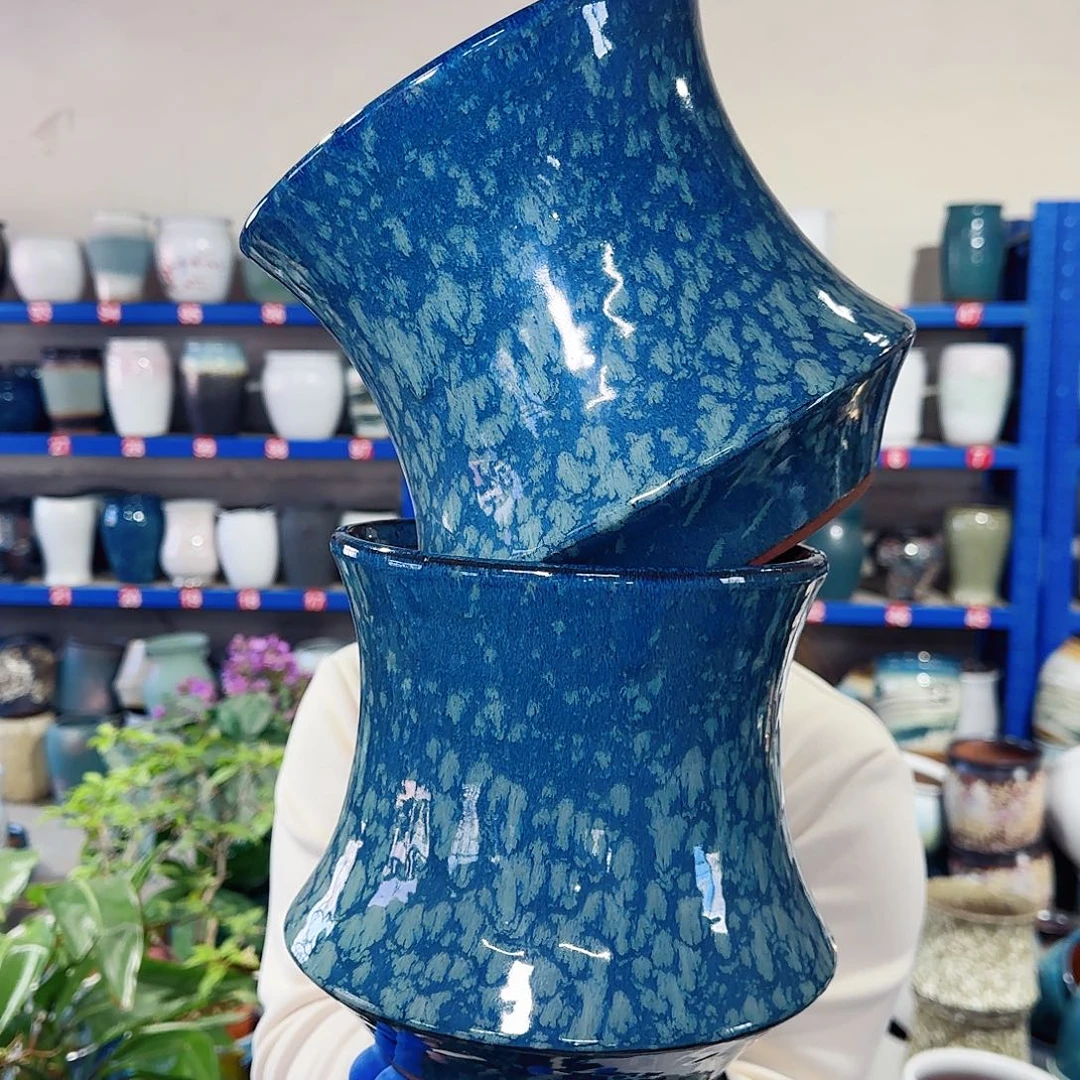 花盆紫砂高20口19