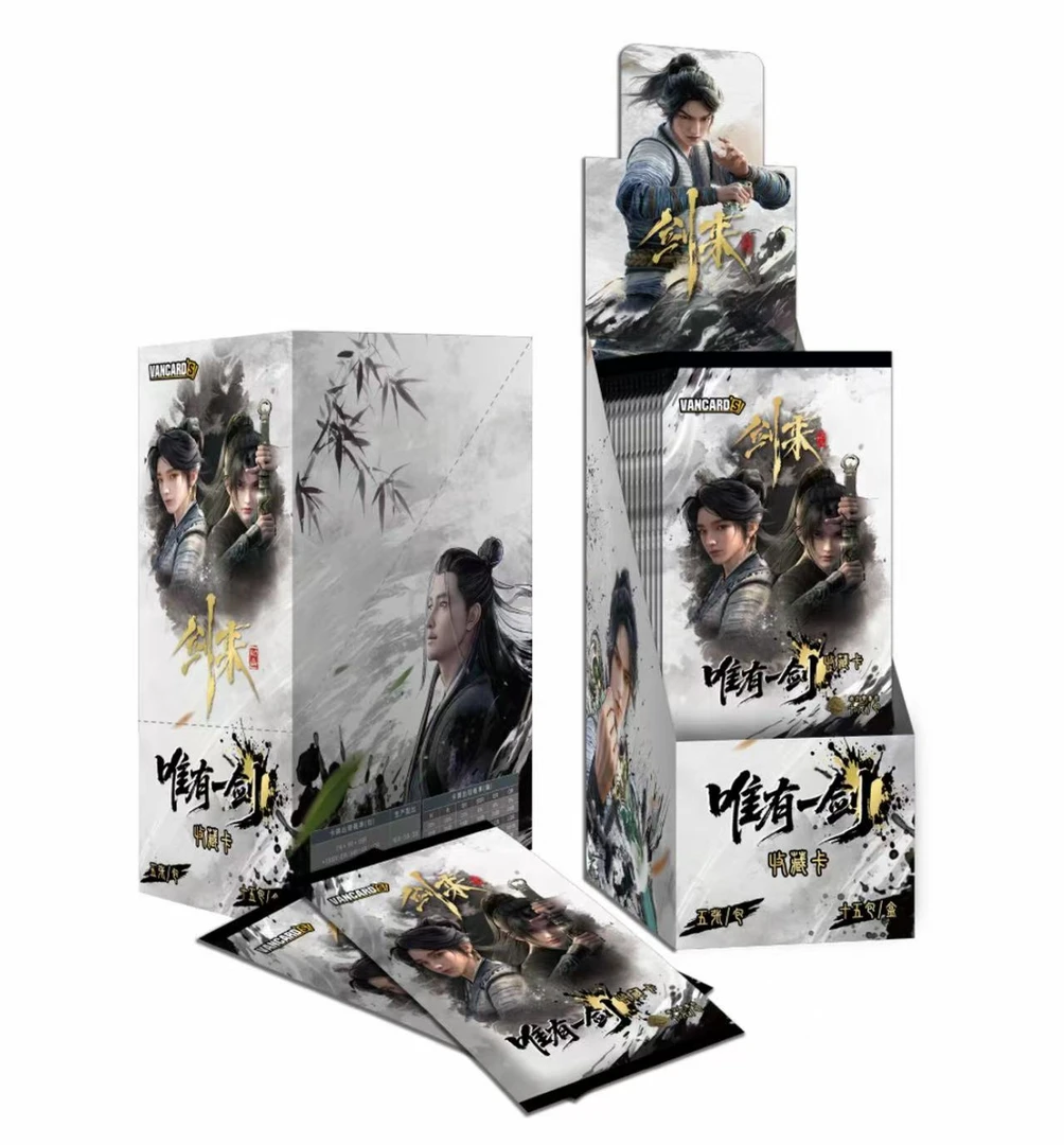 【新人浮浮/平拆/PK】剑来动画唯有一剑正版收藏卡第一弹卡牌