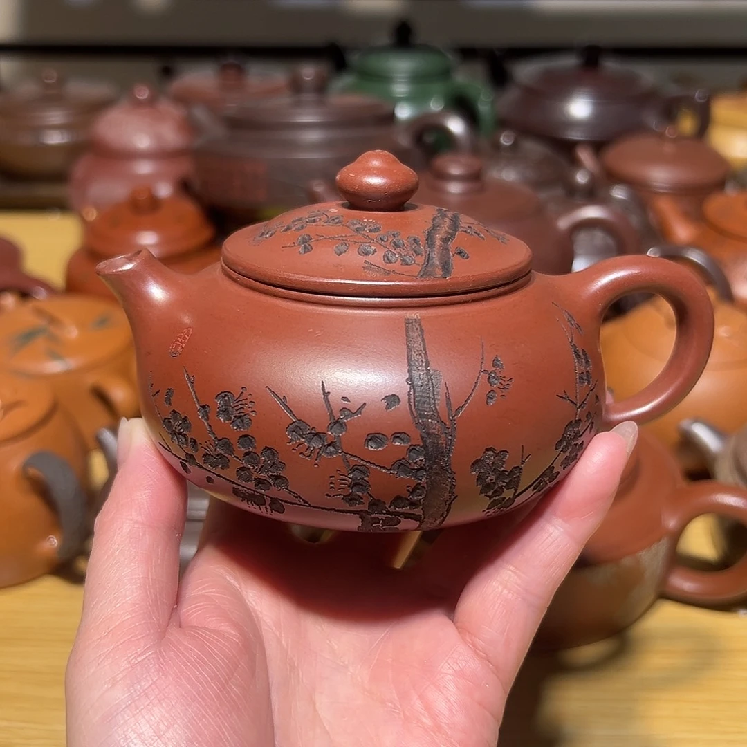 茶壶紫砂宜兴紫砂原矿紫砂170