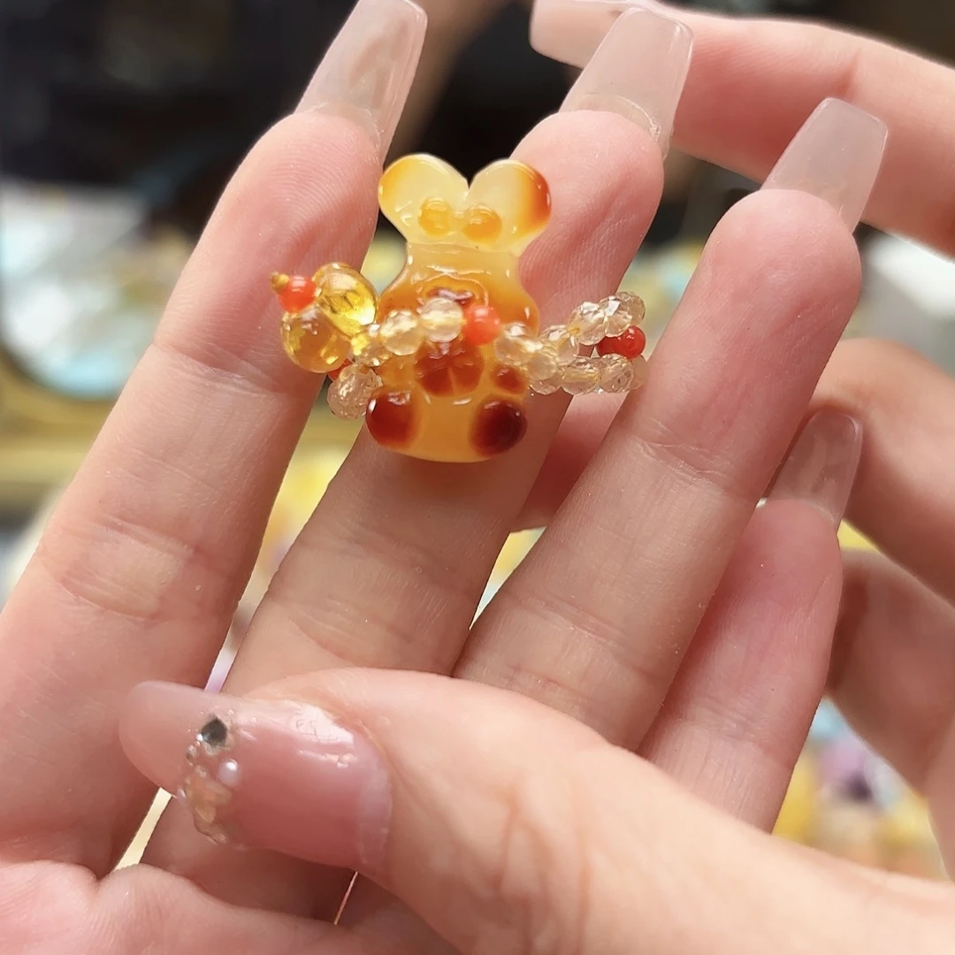 未镶嵌琥珀手链琥珀