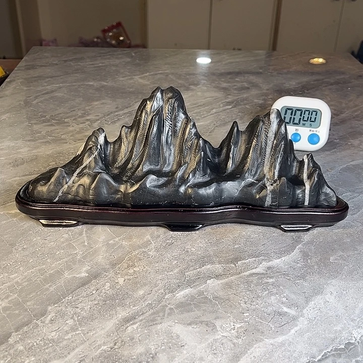 用***8奇石茶宠鱼缸文房摆件