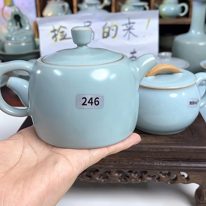 g***e汝州原矿原釉246壶