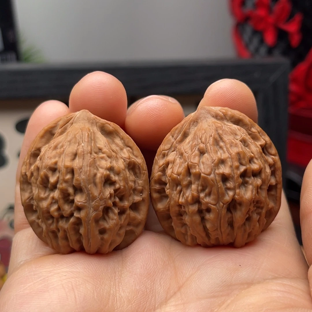 吊坠文玩核桃33九尾妖狐