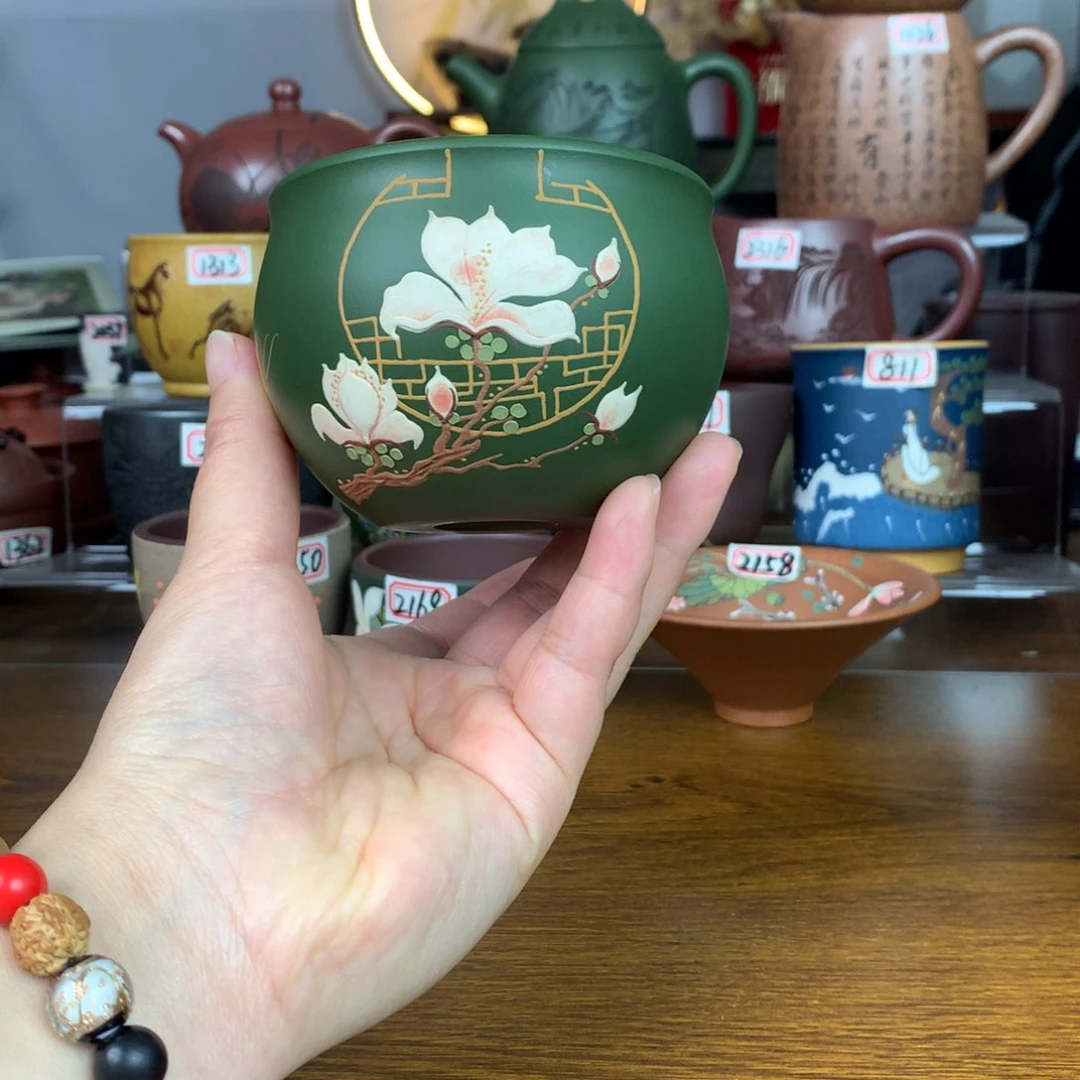 紫砂茶杯宜兴紫砂茶具