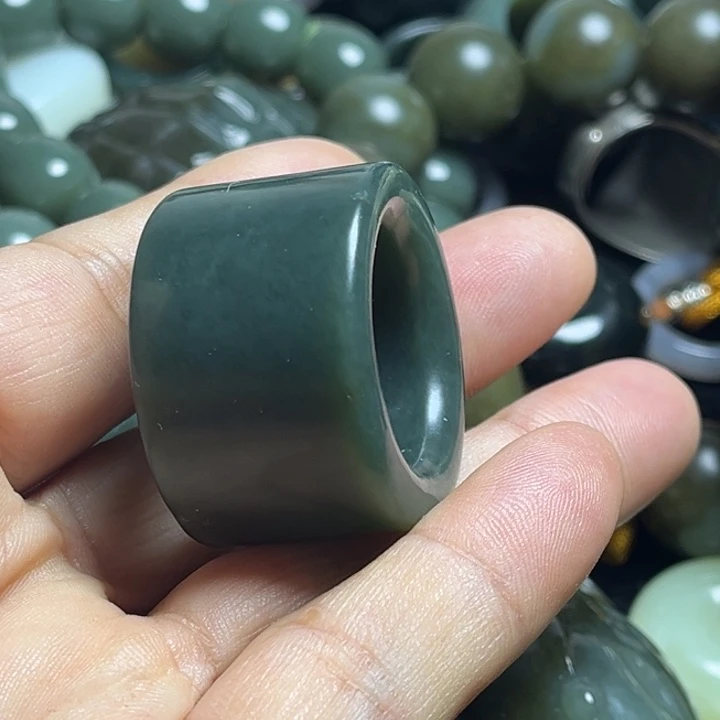 和田玉戒指未镶嵌21