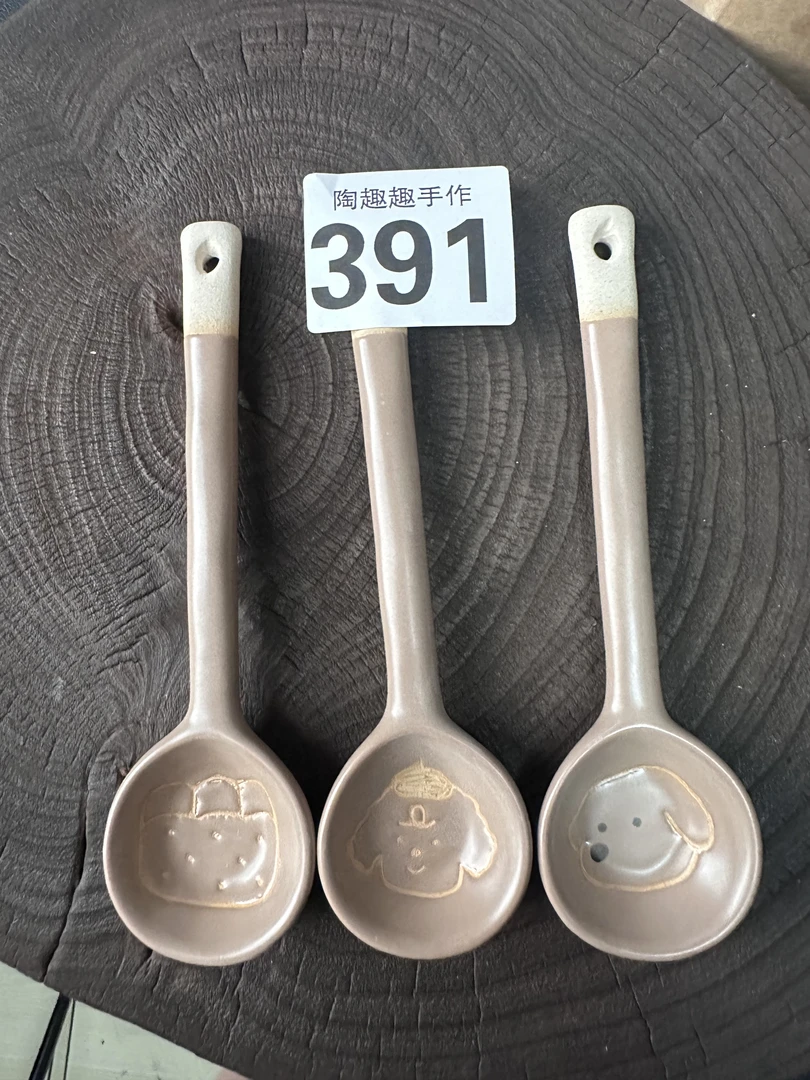 （随机发）手工手绘吊烧勺子