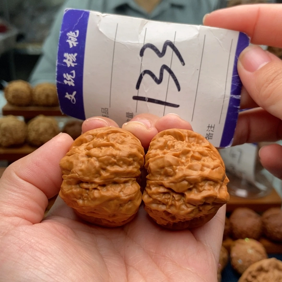 把件文玩核桃38蛤蟆头