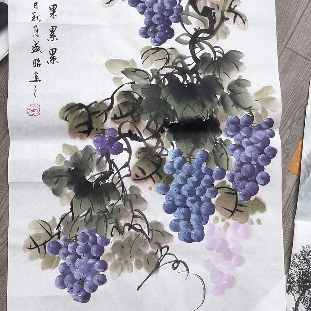 国画韦盛昭老师作品欣赏
