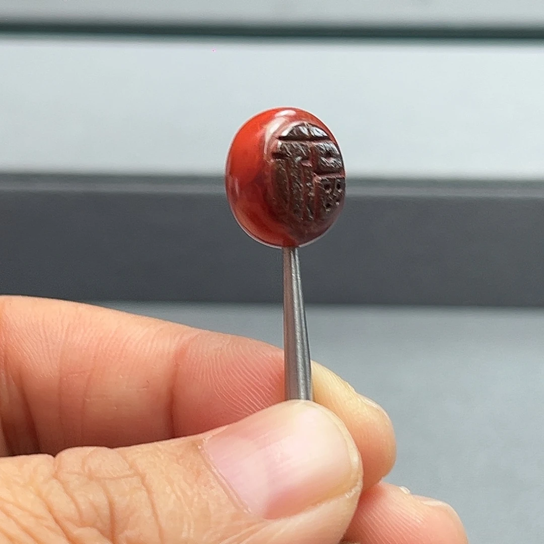 南红玛瑙合金颈饰
