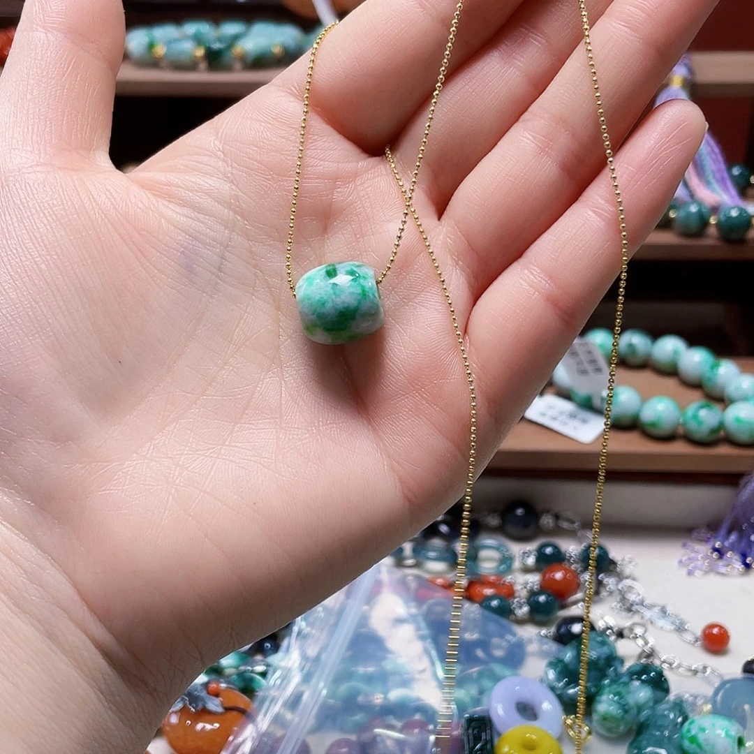 翡翠未镶嵌手链饰品