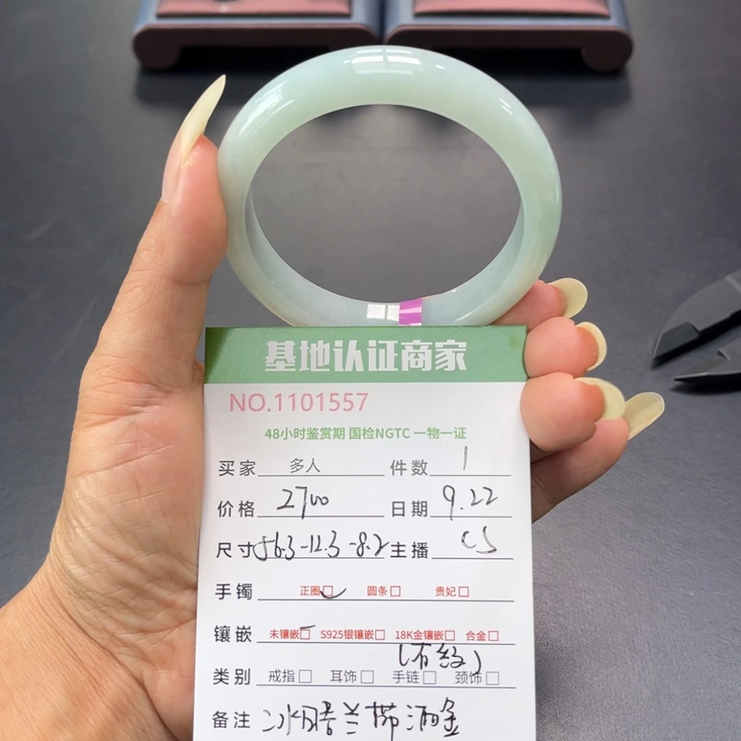 未镶嵌手镯翡翠多人