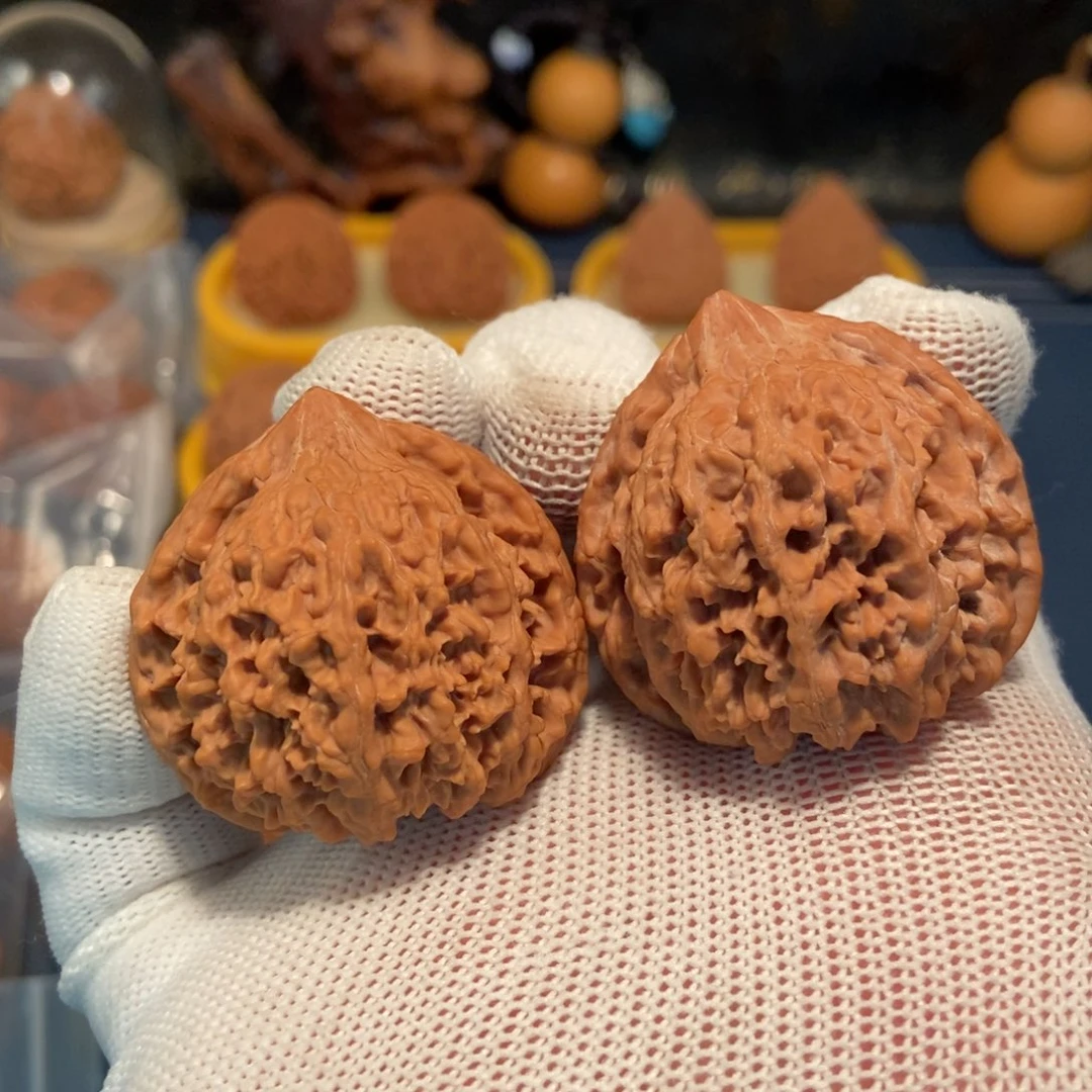 文玩核桃把件40尺满天星016