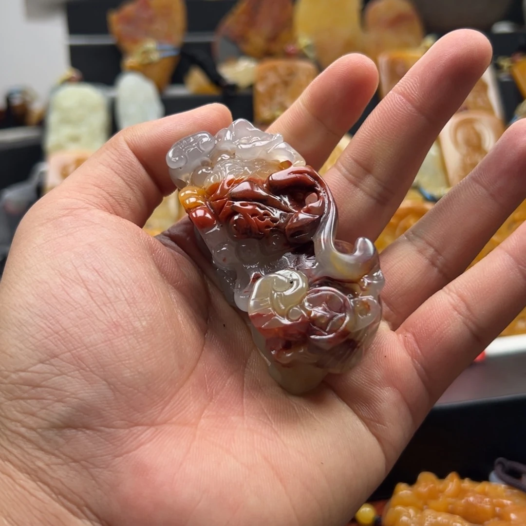 石英质玉（黄龙玉）未镶嵌hly