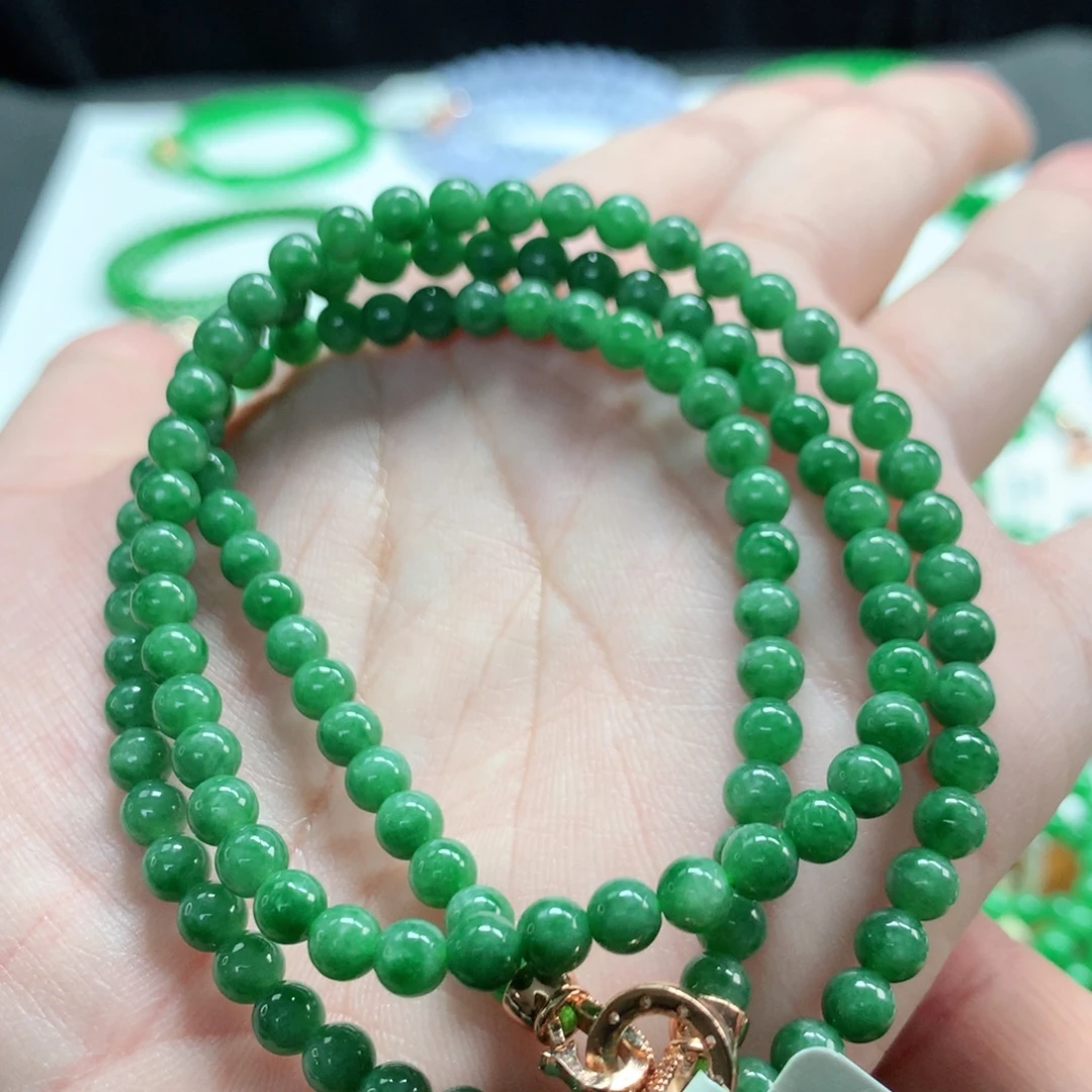 翡翠未镶嵌手链翡翠