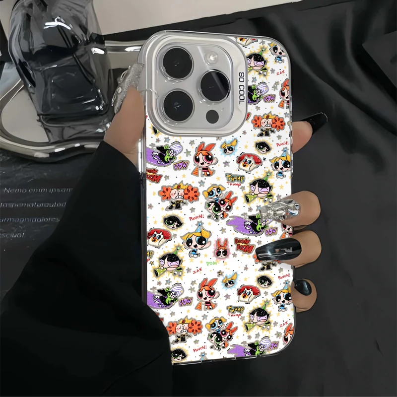 奥菲顿飞天小女警适用iPhone16/15promax元气手机壳14苹果13/12套