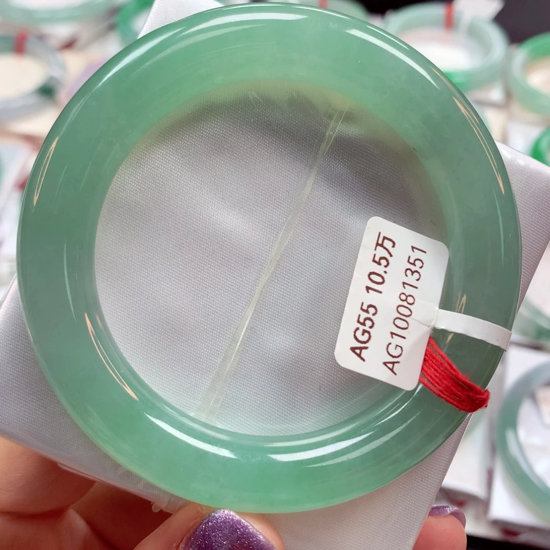 翡翠手镯未镶嵌44号85