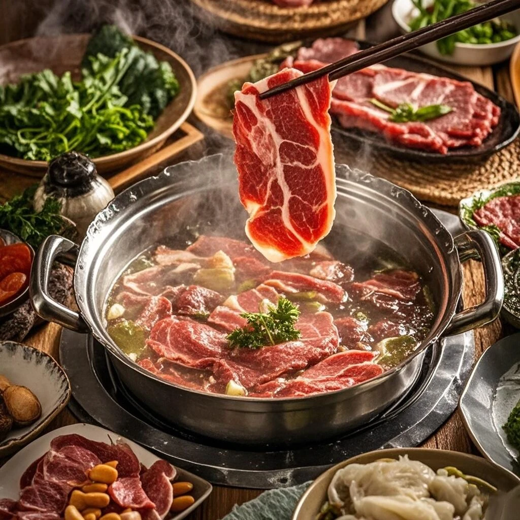 老土锅兰州草原全牛锅牛肉火锅加热即食家庭装酒店饭店商用预制菜