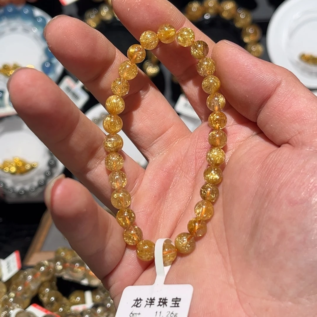 水晶手链未镶嵌发晶