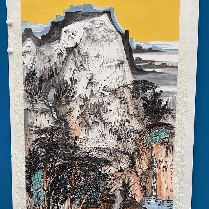 冰***缘国画苏珊老师出书原作