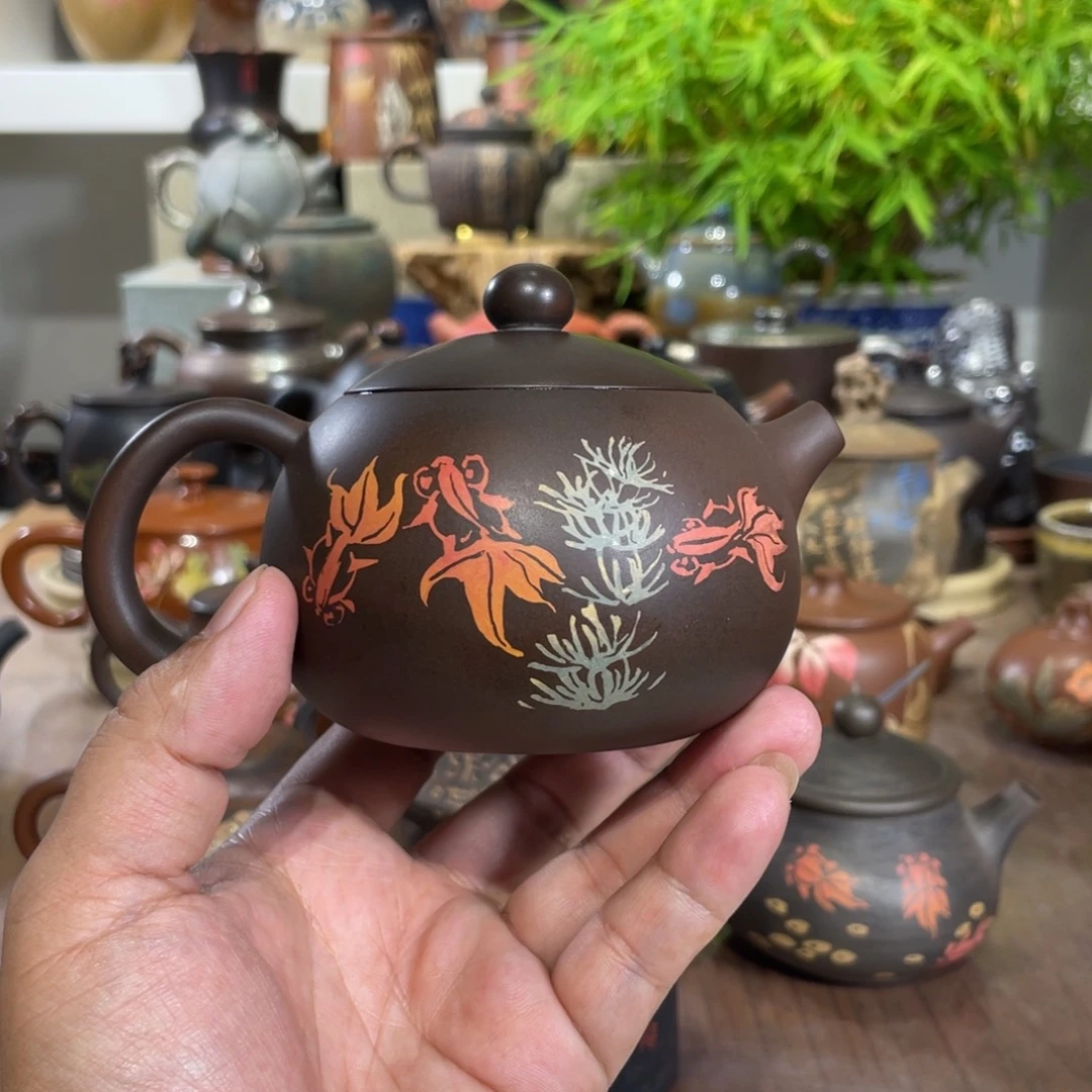 壶欣欣向荣小鱼壶