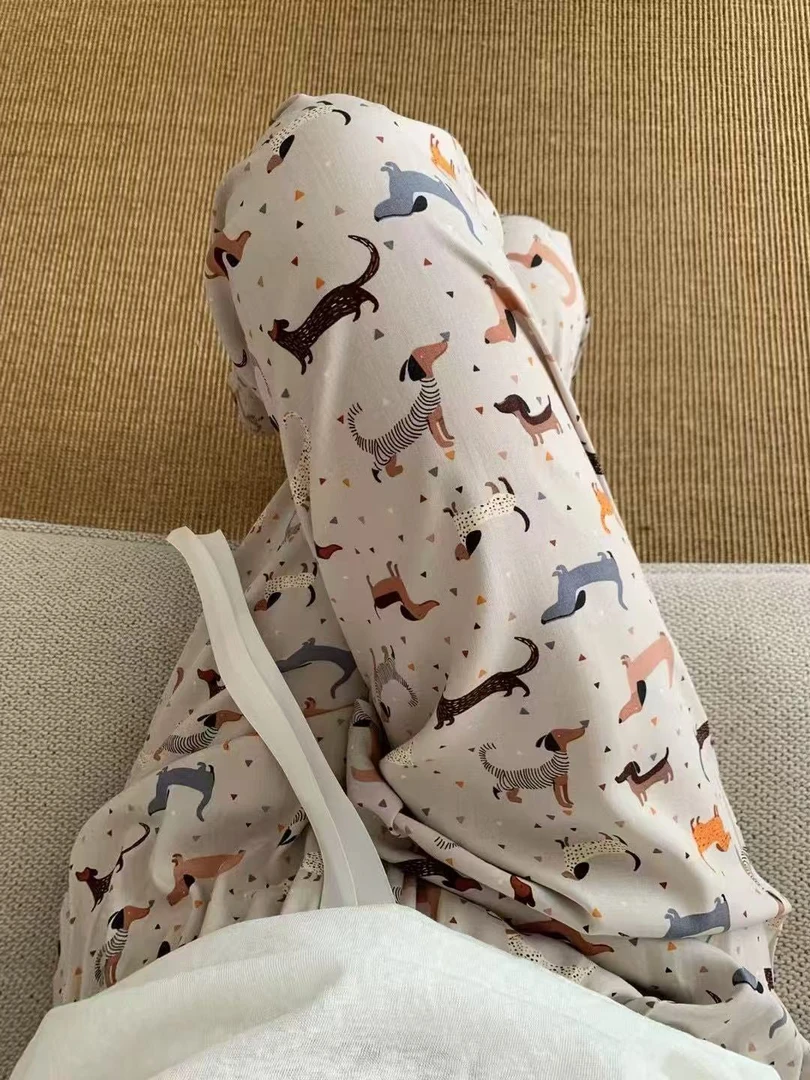 【主播推荐】山东特产绵绸阔腿裤521