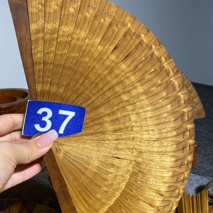 金丝楠营**科金丝楠木扇子
